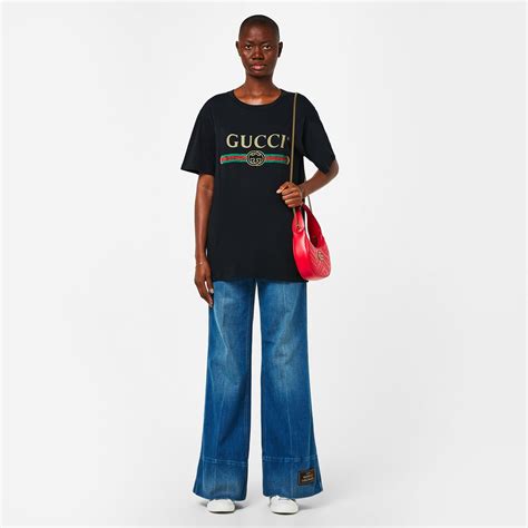 ladies fake gucci t shirt